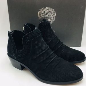 Vince Camuto Nubuck Ankle Booties NEW